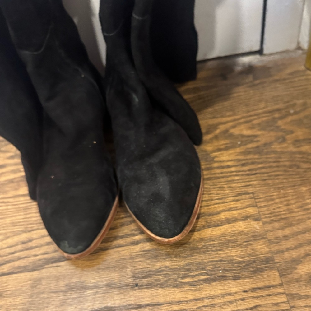 Loeffler Randall Black Over the Knee Boots - Picture 2 of 5